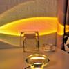 Angel Eyes Projection Night Light, 2024 New Colorful Crystal Lamp Sunset Table Lamp, Rainbow Decorative Atmosphere Light for Bedroom Living Room