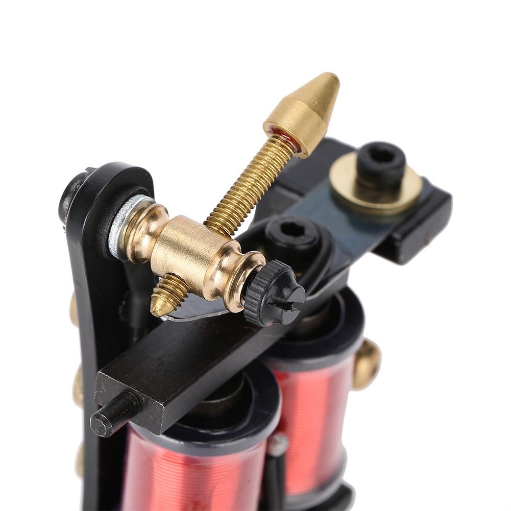8 Wraps Professional Alloy Tattoo Machine Copper Coils Tattoo Liner Machine  Gun