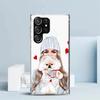 Christmas Art Girls Coffee Phone Case For Samsung Galaxy S24 S25 Edge S26 Ultra S22 S23 Plus S21 + S20 FE Soft TPU Back Cover Ga