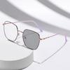 Metal-Frame Photochromic Anti-Blue Light Myopia Glasses Ultra-Lightweight Comfortable Eyeglasses Minus Diopter 0 To -4.0