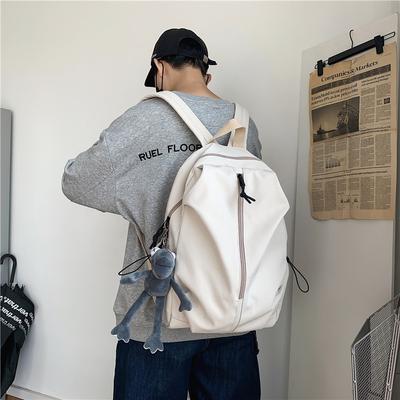 Backpack Men's Backpack Large Capacity Computer Travel Fashion Trend College Student High School Student Junior High School Student School Bag