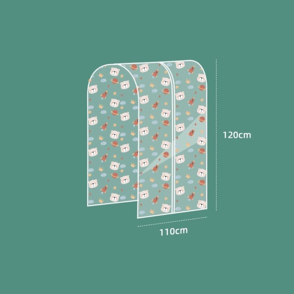 Dustproof Clothes Dust Cover Waterproof Clothes Dust Bag Hanging Storage Bag  for Coat Suit Dress