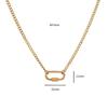 Collana in Acciaio Inossidabile con Ciondolo a Cuore, Nuvola, Fiore e Uccello in Zircone Colorato
