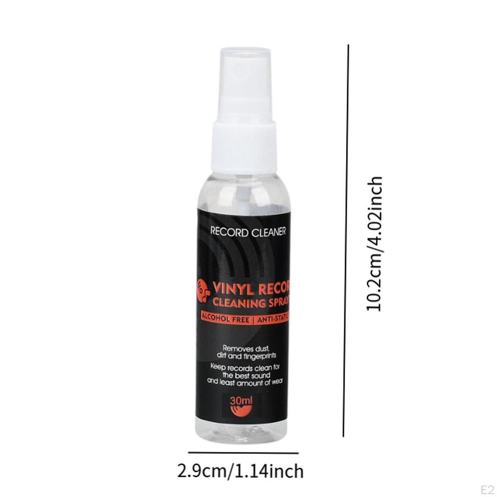 Schallplatten-Reinigungssets, Schallplattentuch-Set, Vinyl-Reiniger, LP-Plattenspieler-Reiniger für den Raum,
