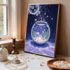 DIY Fish Pearl Art Painting for Home Wall Decor Pearl Gem Paintings Picture Arts Craft  for Adults/Beginners Gift Idea Home Decor Without Frame