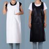 PU Leather Kitchen Apron Waterproof Cooking Work Clothes Durable Cleaning Apron  Cleaning Tasks