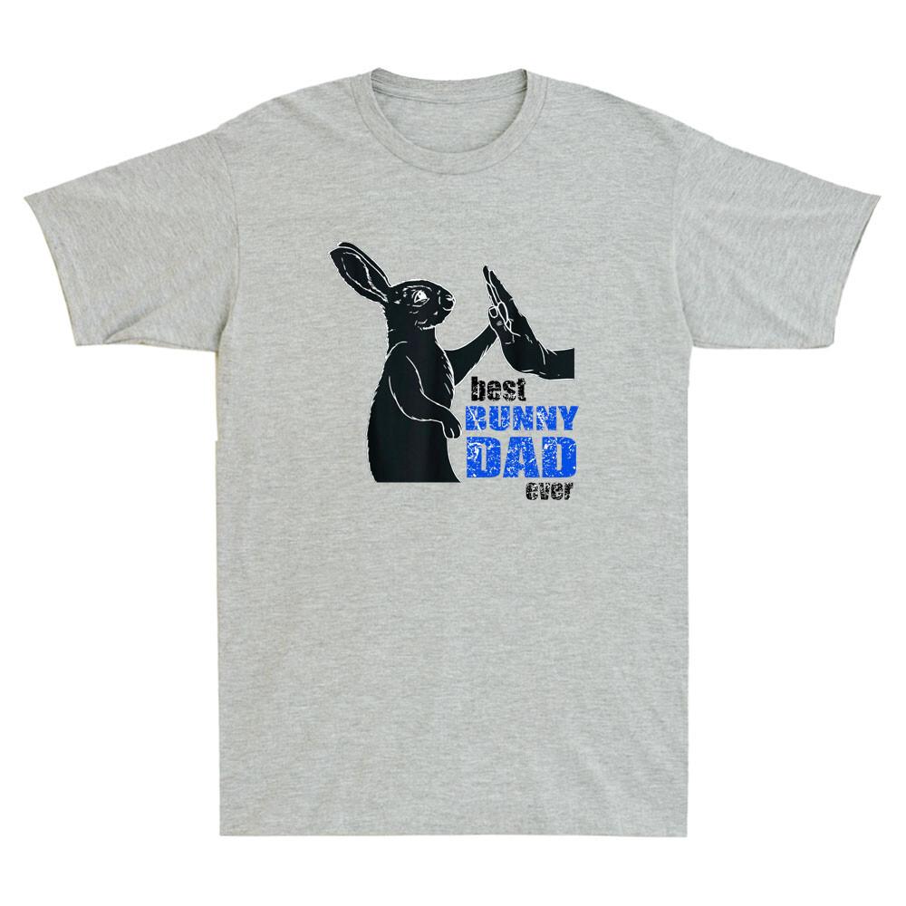 Best Bunny Dad Ever Funny Rabbit Daddy Bunny Father Gifts Vintage Unisexs Tshirt