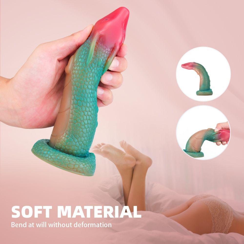 Alien Dildo Realistic Female Masturbator Anal Expansion Silicone Adult Sex Toy
