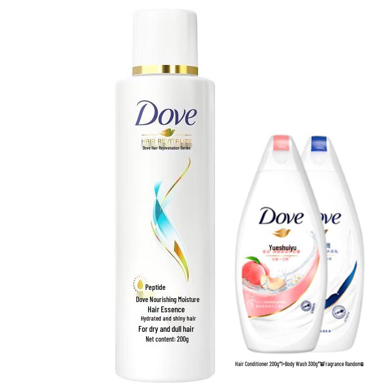 

Dove Nourishing Hair Essence & Body Wash Set