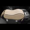 Sponge Center Box Armrest Console Pad Cushion Cover Car Beige Leather For Rest