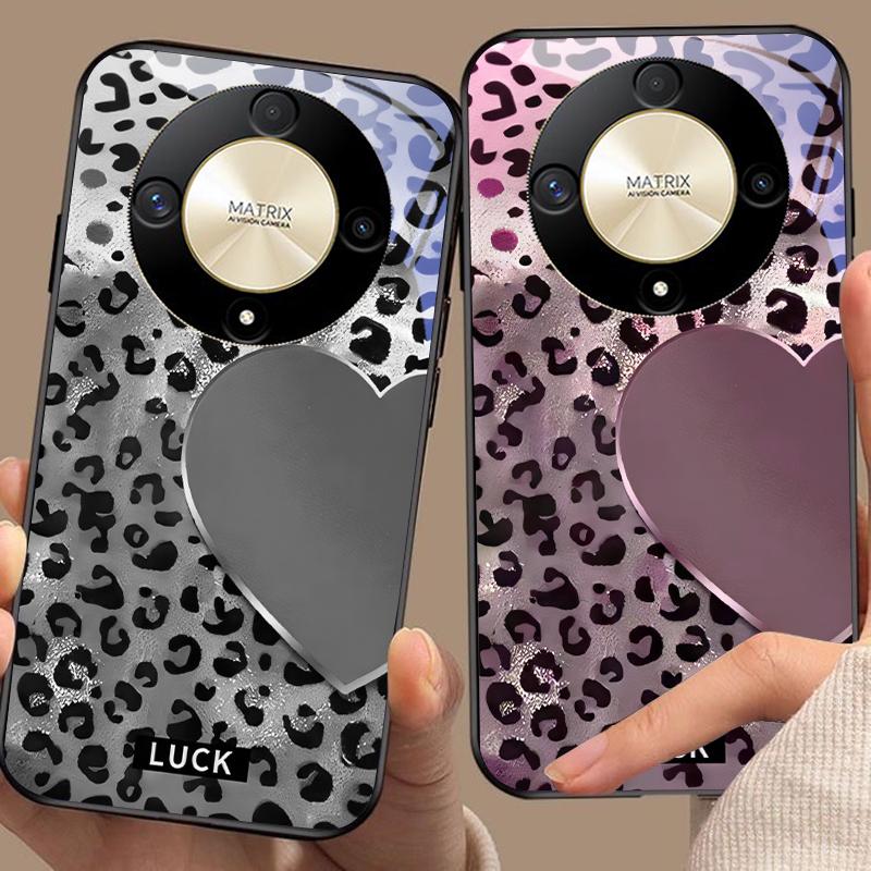 Speckled Love For Honor Magic 6 50 70 90 Lite X7b 200 Pro Nova 10 Nova 5T X6 P30 Pura 70 Ultra Tempered Glass Phone Case
