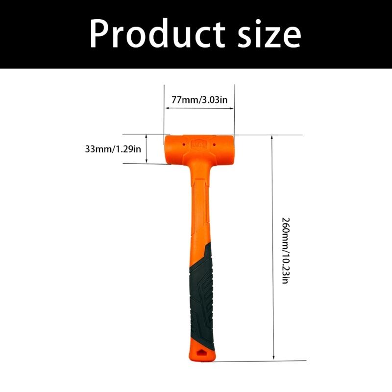 Bike Rubber Hammer Tool Bike Double-Side Hammer Head Tool Bike Multifunction Hammer Removal Tool