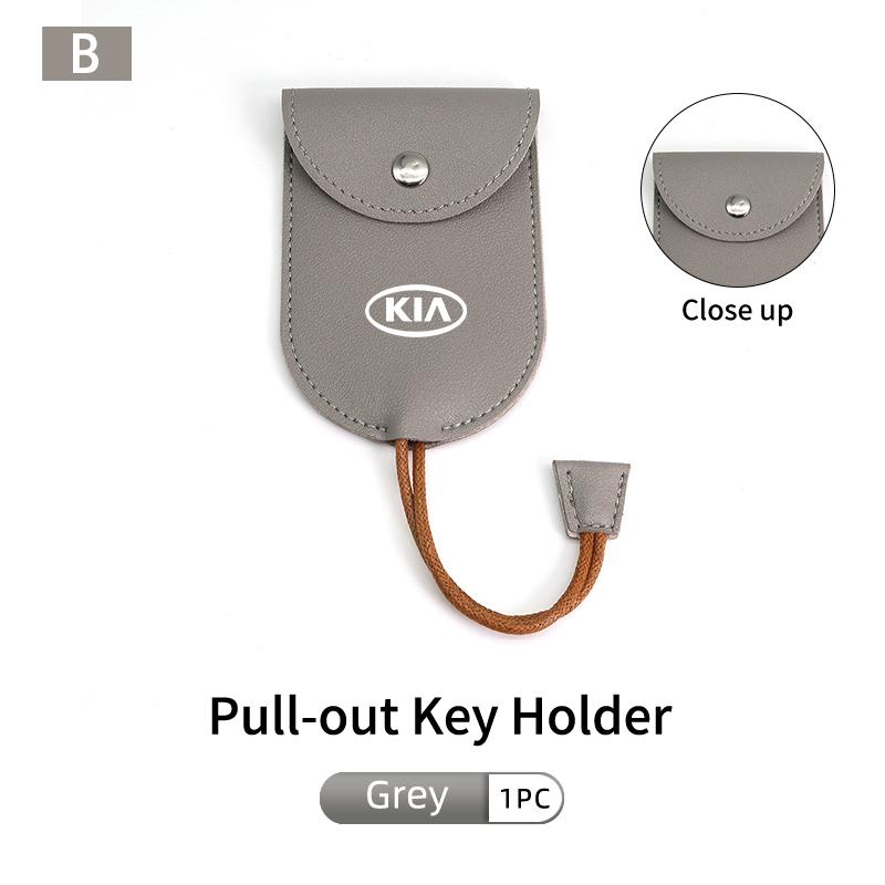Multifunction Car Key Scratch Protective Case Keys Storage Holder Auto Accessories For KIA Cerato Proceed Venga Stonic Picanto