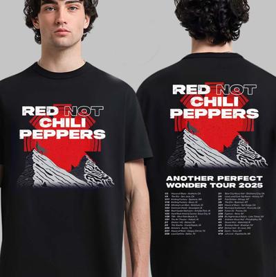 Red Hot Chili Peppers Another Perfect Wonder Tour 2026 T-shirt Size S-5XL