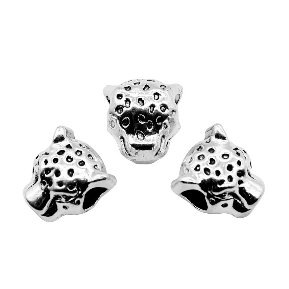 Animal Spacer Beads Large Hole Charms For Necklace Jewelry Making Starter Kit