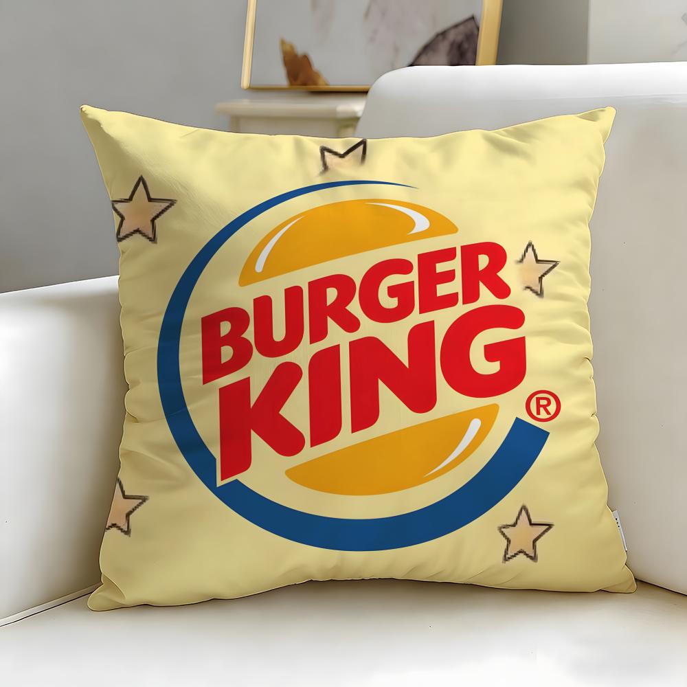

Класичний бренд фаст-фуду Burger King Наволочка М яка та Легко прається – Універсальна для Дивана, Ліжка, Подорожей та Офісу 30cmx30cm