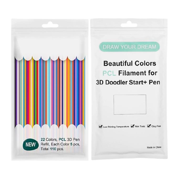 

2.5mm Low Temperature Pen Replace Refills Accessories 22/32 Colors Pen Filament Refills for Children Printing Pen