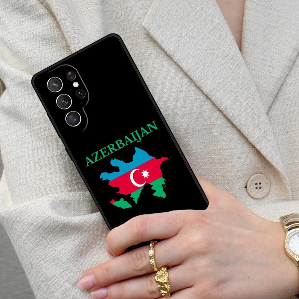 Azerbaijan Buta Flag Cell Phone Case for Samsung Galaxy S26 Ultra S25 S24 S23 S22 S21 S20 Note10 Cover