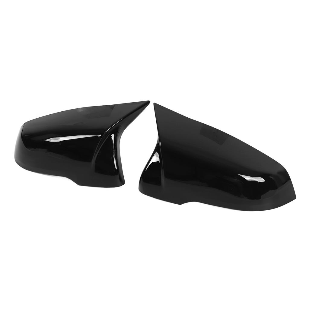 Rear View Mirror Covers 51167386568 Gloss Black Left Right Replacement for 120i Sport Line Sedan 4 Door 2019