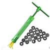 Rotary Polymer Clay Extruder Gun for Sculpting and Pottery Tools