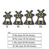 New 10 Teeth Ice Claw Anti-Slip Spike Shoes Crampons Universal Spike Grips Cleats For Shoes