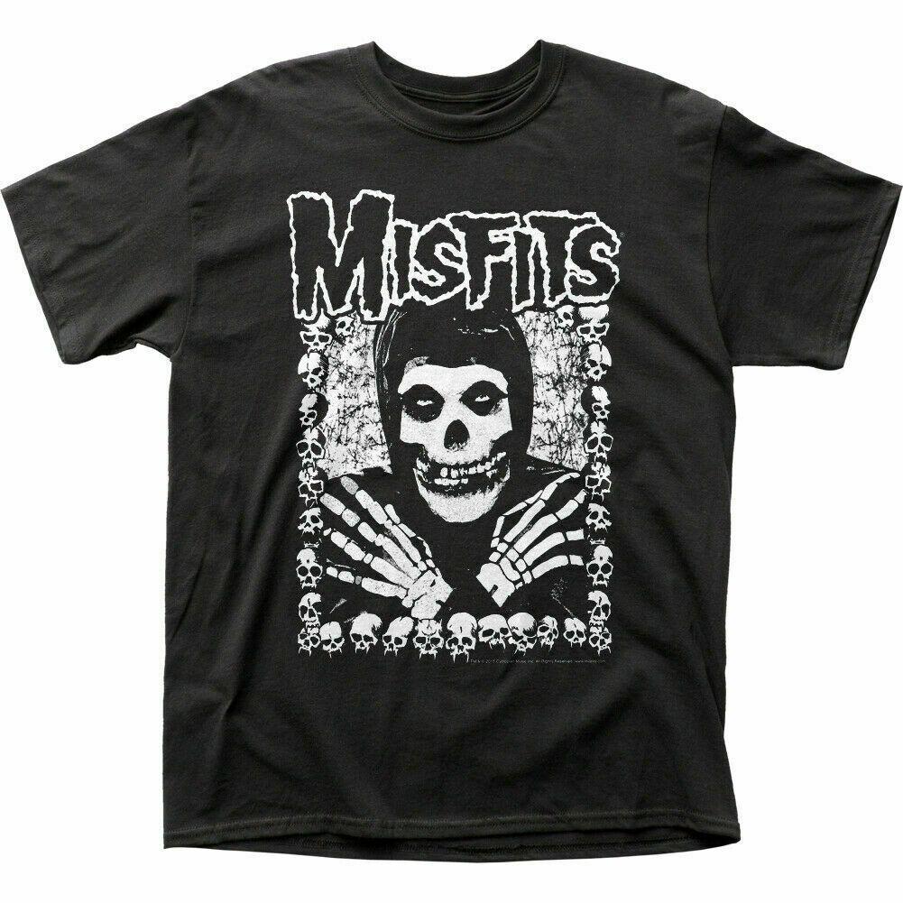 Misfits I Want Your Skulls T-shirt Mens Licensed Rock N Roll Music Tee New Black XXL