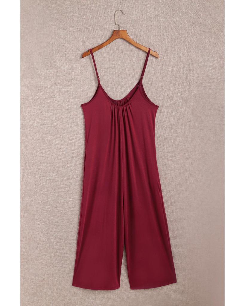 Azura Exchange Wide Leg Pocketed Jumpsuit