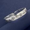 925 Sterling Silver, Retro Plum Blossom Bracelet, Simple and Retro, Versatile, Suitable for Daily Wear