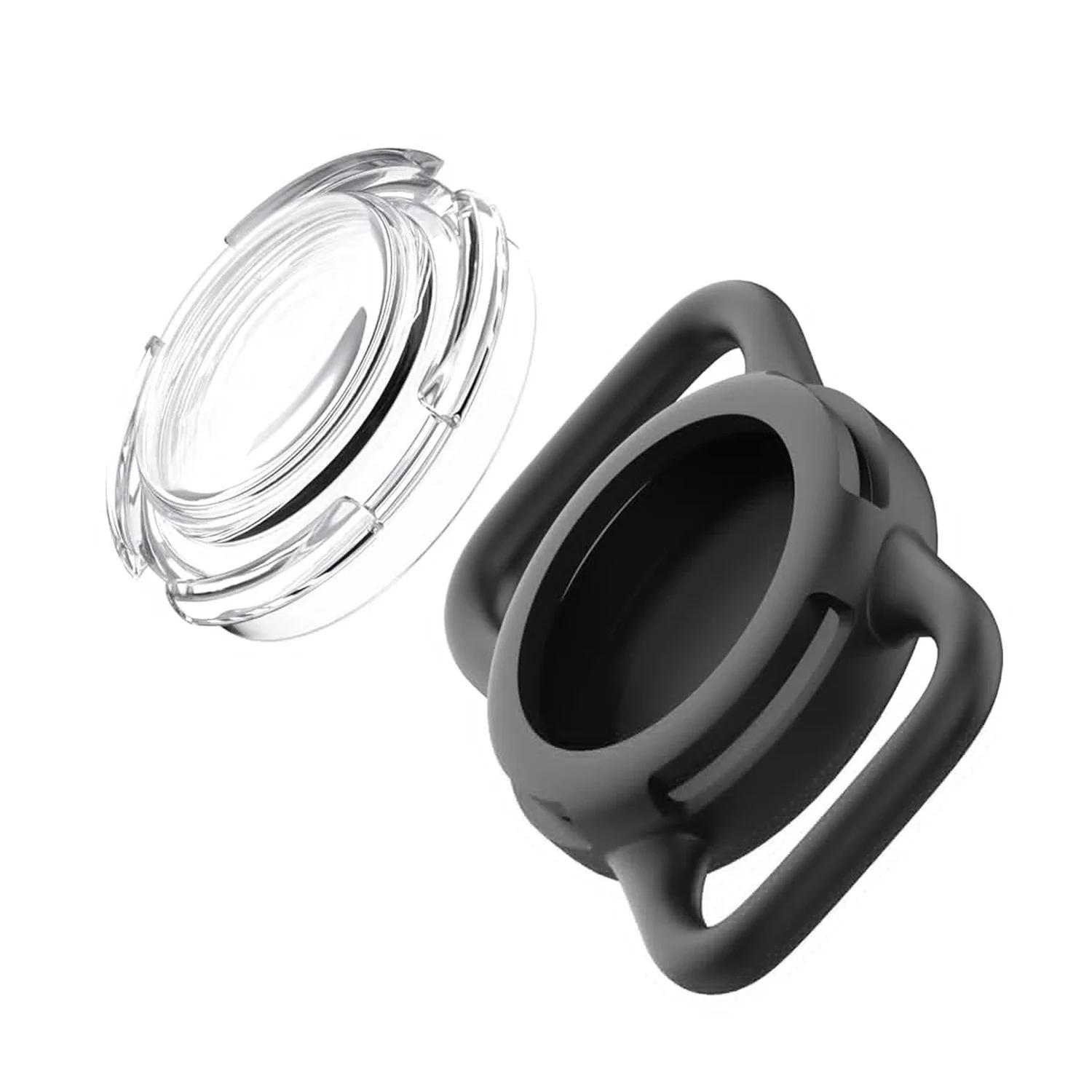 

Silicone Protective Case for Apple AirTag Pet Collar Anti-Lost Tracker Holder for Dog Cat Fits 0.8-1in Collars