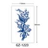 Herbal Tattoo Stickers, Juice Tattoo Stickers, Semi-Permanent English Letter Tattoo Stickers Tattoo