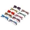 Frameless Square Women's Sunglasses - Trendy, Blue Light Blocking Glasses for Live Broadcasts