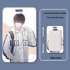 Cartoon Sliding Cover ID & Badge Holder for Students