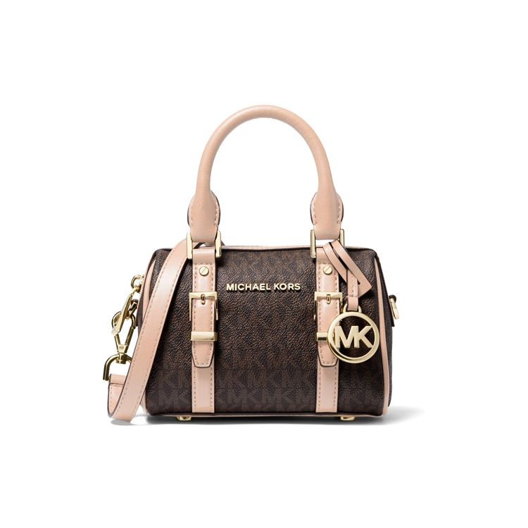 

Michael Kors Bedford Series Classic Monogram Zip Closure Leather Boston Bag Women Handbags 32F9G06C0B-266 Shopping Bag Set(Basic Set+Shopping Bag)