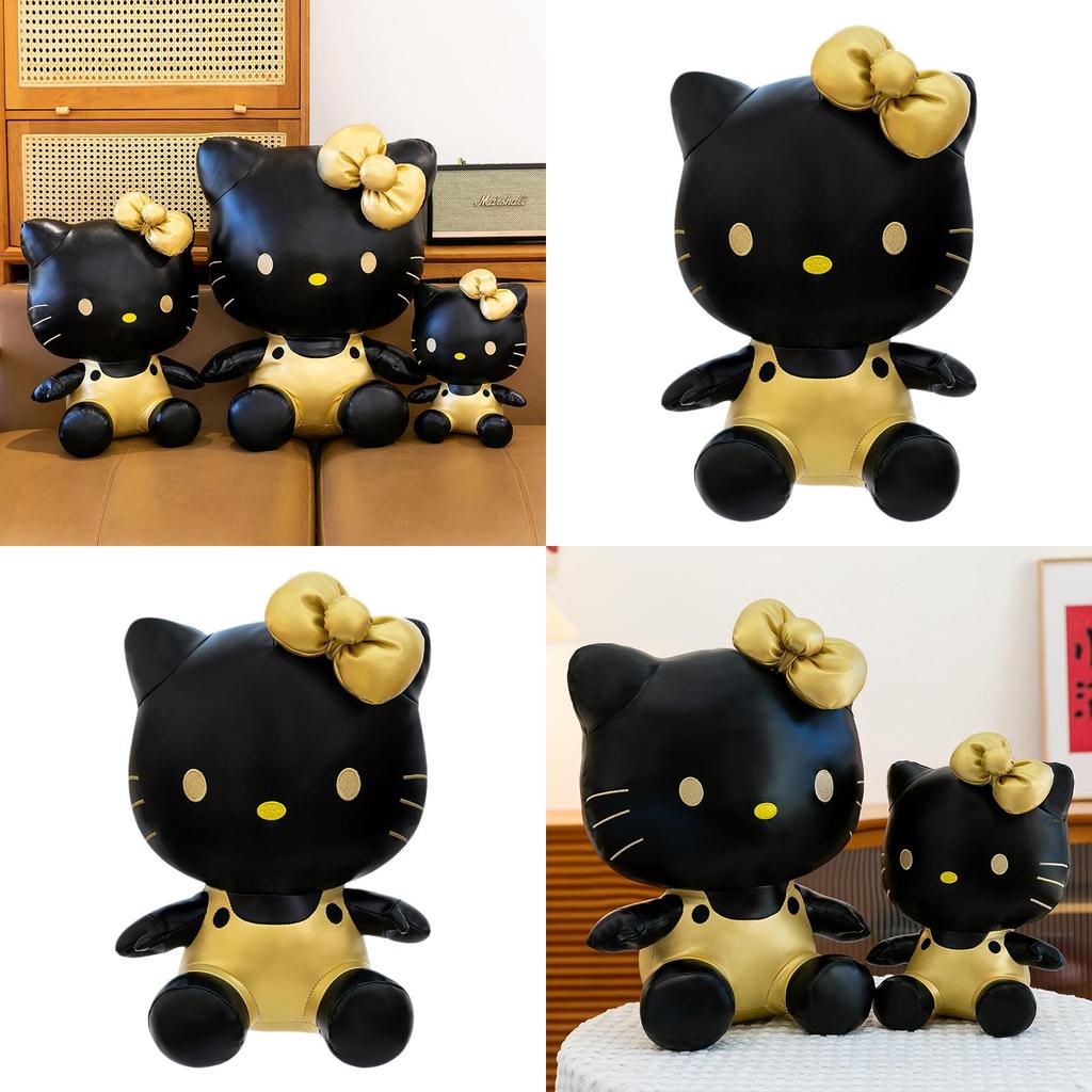 Classic Plush Toy Kitty Cat Shaped Soft Doll For Girls And Kids
