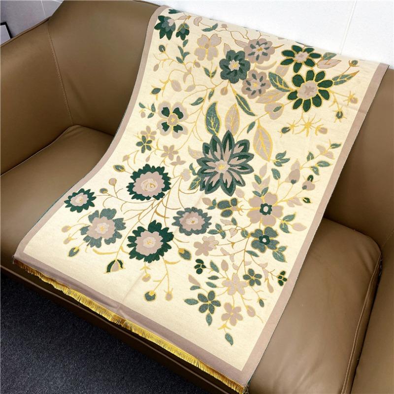 

Winter scarf women, autumn and winter imitation cashmere shawl elegant decoration false collar 180x65cm