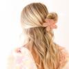 10PCS/SET Women's Matte Maillard Color Floral Hair Claw Thick Hair Long Hair Thin Hair Suitable for Casual Holiday Style Women's