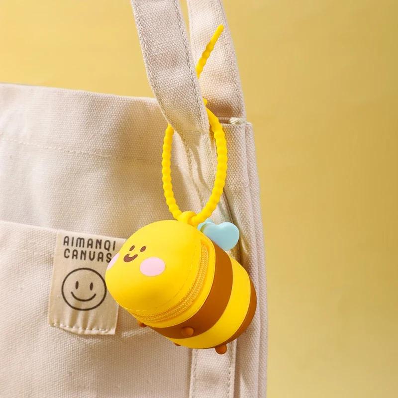 Animal 3D Bee Wallet Cover for AirPods Pro 2 3 Case for AirPods Pro2 Pro 2nd Gen Case Cover -lost Headphone Bag