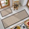 Pvc Long Rectangular Kitchen Floor Mat Waterproof Oilproof Nonslip For House Kitchen
