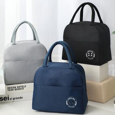 Tragbare Unisex-Bento-Tasche aus Oxford-Stoff, für den Außenbereich, lässig, Picknick, Handtasche