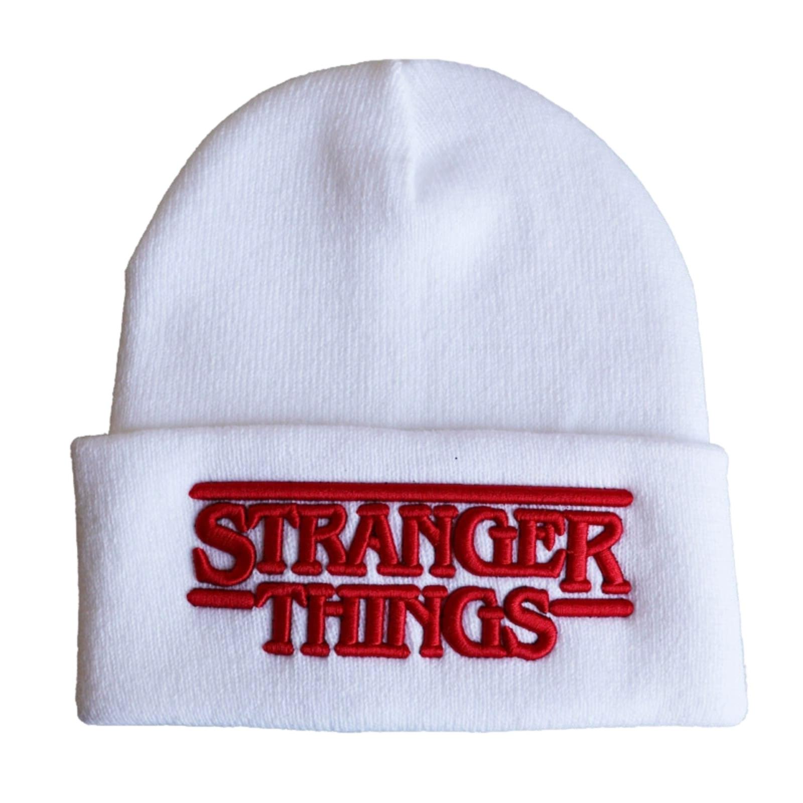 

Fashion Printed Hat, Knitted Hat, Curled Wool Hat, Hat, Outdoor Cold Hat One Size білий