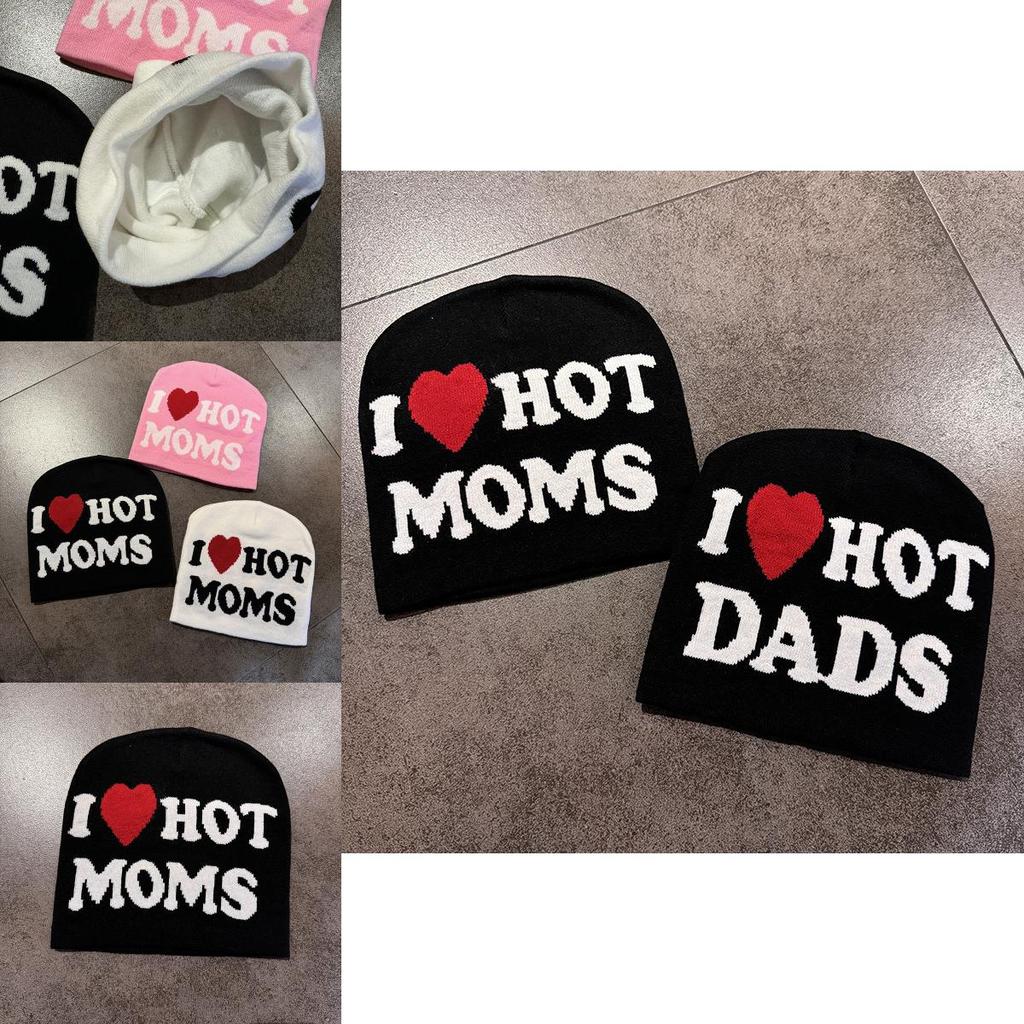 New Knitted Hat For Men With Embroidered Letter Design For Autumn Winter Warmth