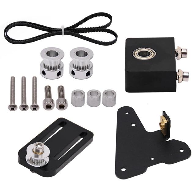 3D Printer Z-Axis Lead Screw Aluminum Kit Timing Belt for CR10/Ender3 3S Series Printers Accessaries