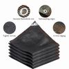 Black Shade Cloth Sunblock Mesh Cover Taped Edge With Grommets, Sun Net For Pergola, Plants Greenhouse, Gardens, Patio, Canopy