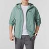 PUMA Jackets Men's Light Green Hooded Moderate Soft Shell 631881-30