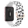 For Samsung Galaxy Fit3 Pattern Printing Silicone Strap Replacement Watch Band