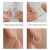 2024 Hot Plain Hoop Sterling Silver Stud Earrings for Women - Comfortable for Sleeping, Ideal for Ear Hole and Cartilage Care.