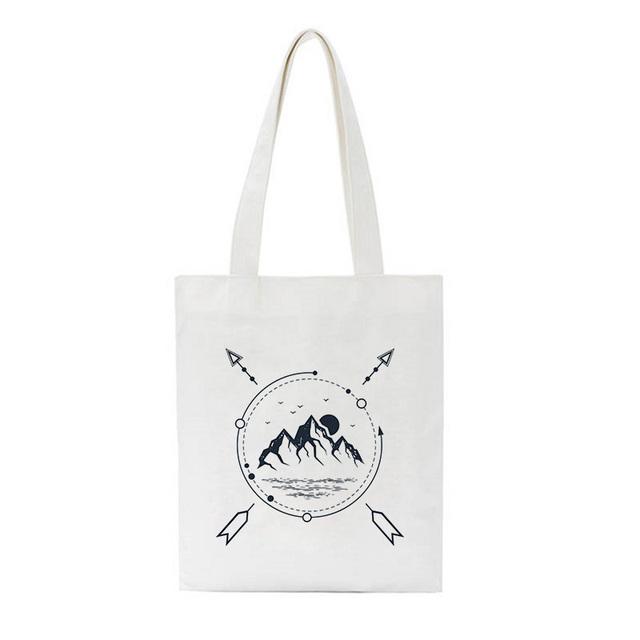 Hot Air Balloon Whale Cute Print Shoulder Bags Star Harajuku Shopping Bag Large Capacity Street Shoot Handbag Women Bag Wallet