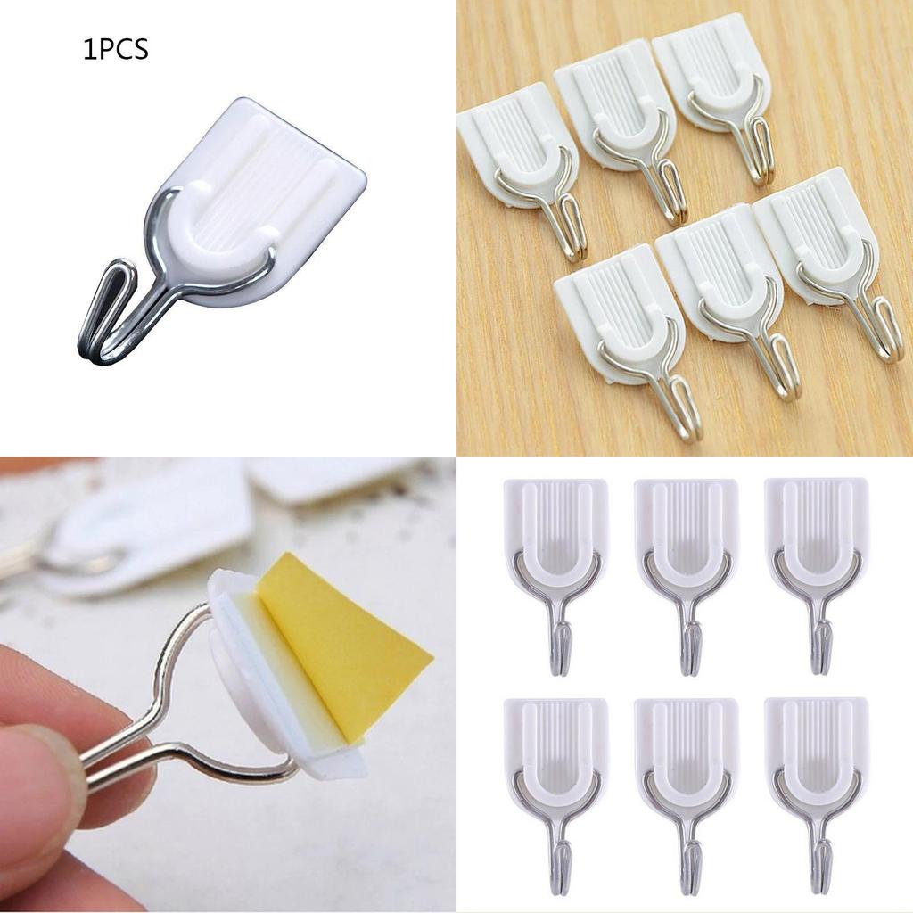 Versatile Self Adhesive Hooks For Stylish Wall Hanging In Any Room Decor