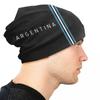 Argentina Flag Skullies Beanies Caps Unisex Winter Warm Knit Hat Unisex Women Adult Argentine Proud Bonnet Hats Outdoor Ski Cap