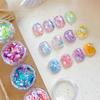 1Jar Mixed Candy Color Foil Flakes Nail Sequins Nail Art Decoration Manicure Tips Charms For Women Girls Diy Accessories
